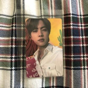 seokjin soundwave butter album lucky draw photocard